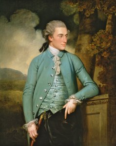 Portrait de John Mortlock de Cambridge et Abington Hall, Great Abington, Cambridgeshire, 1779