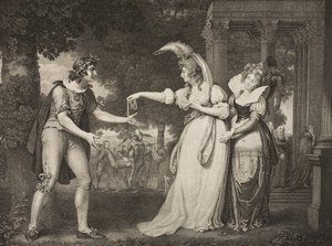 Pelouse devant le palais du duc, Acte I, Scène II, de 
