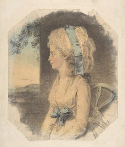 Mlle Mary Cruikshank, seule sœur de James Cruikshank, 1781 - John Downman