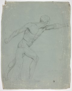 Le Gladiateur Borghèse de la statue à Rome