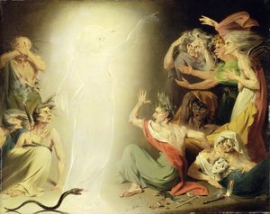 Le fantôme de Clytemnestre réveillant les Furies, 1781