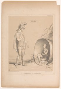 Caricature de Sir Robert Peel - John Doyle