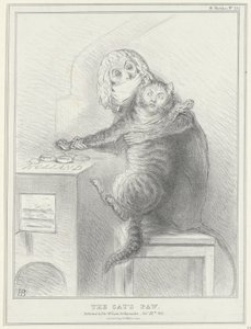 Caricature de Talleyrand et Palmerston, 1832 (Political Sketches)