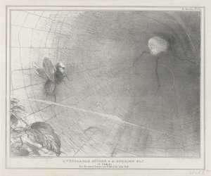 Talleyrand comme une araignée dans sa toile, 1832 - John Doyle