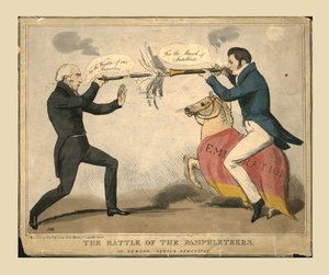 La Bataille des pamphlétaires. Ou Newark contre Newcastle, 1829 - John Doyle