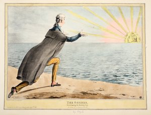 Le Gheber : Adorant le soleil levant, 1830 - John Doyle