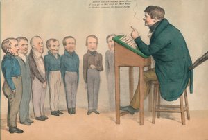 Le tuteur irlandais, 1836