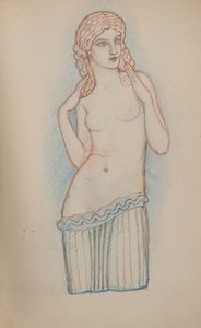 Sans titre [Figure féminine] - John Duncan