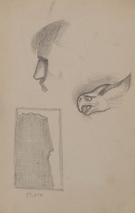 Sans titre [Croquis au crayon] - John Duncan