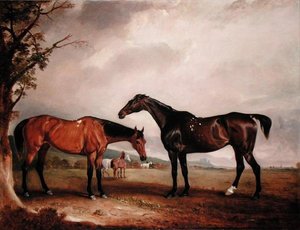 Longford Lass et le Juif - John E. Ferneley