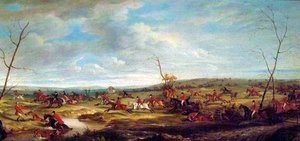 Course près de Melton Mowbray, 1824