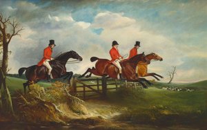 Le Squire avec le Quorn, 1827 - John E. Ferneley