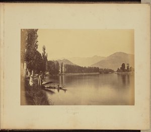 Les visiteurs [sic] atteignent. Srinaggar