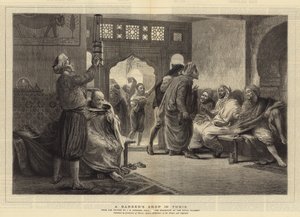 Un salon de coiffure à Tunis