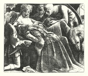 Un Rêve de Belles Femmes (gravure) - John Everett (after) Millais