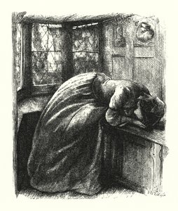 Mariana - John Everett (after) Millais