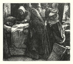 Le Seigneur de Burleigh - John Everett (after) Millais