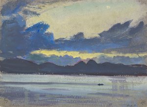Paysage marin, Guadeloupe, fin du 19e siècle - milieu du 20e siècle - John Everett