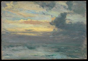 Paysage marin, fin du 19e siècle - milieu du 20e siècle - John Everett