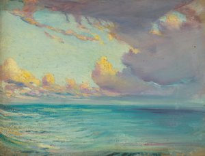 Paysage marin, fin 19e siècle - milieu 20e siècle - John Everett