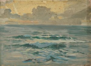 Paysage marin, fin 19e siècle - milieu 20e siècle - John Everett