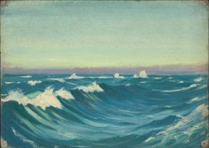 Paysage marin, fin 19e siècle - milieu 20e siècle - John Everett