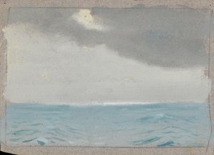 Paysage marin, fin 19e siècle - milieu 20e siècle - John Everett