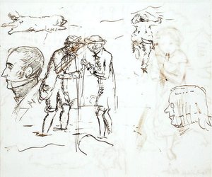 Une feuille d