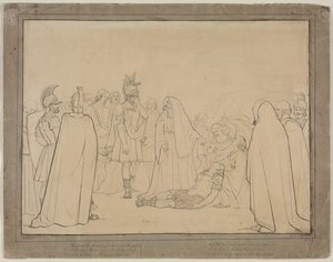 Énée montrant le corps de Pallas de "L