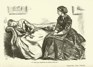 Illustration pour Phineas Finn par Anthony Trollope - John Everett Millais