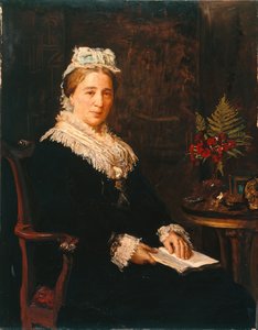 Mme Leopold Reiss, de Broom House, Eccles - John Everett Millais