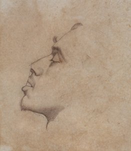 Portrait de Dante Gabriel Rossetti - John Everett Millais