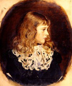Portrait de Mlle Margaret Millais - John Everett Millais