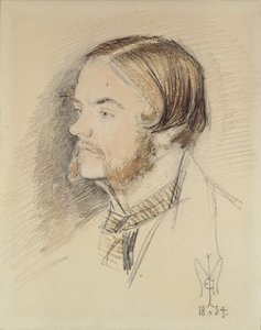 Portrait de William Holman Hunt, 1854 - John Everett Millais