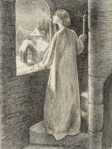 La veille de Sainte Agnès - John Everett Millais