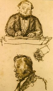 Le commissaire-priseur - John Everett Millais