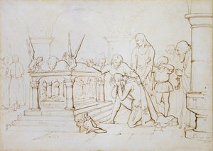 Le retour du croisé, 1840 - John Everett Millais