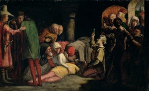 La mort de Roméo et Juliette, c.1848 - John Everett Millais
