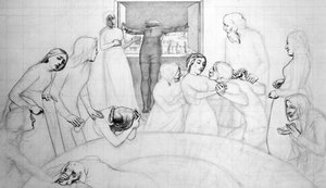 La veille du déluge, vers 1850