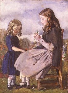 Les Tresseurs de guirlandes - John Everett Millais