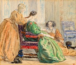 La Toilette - John Everett Millais