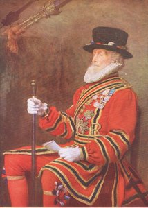 Le Yeoman de la Garde, de Mon Magazine, pub.1922 - John Everett Millais