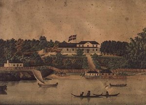 Première Maison du Gouvernement, Sydney, c.1807 - John Eyre