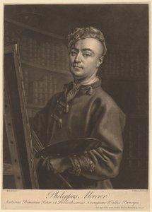 Philip Mercier - John Faber II after Philip Mercier