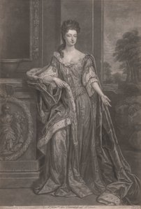 Beautés de Hampton Court : La Très Honorable Mary, Comtesse de Dorset - John Faber the younger