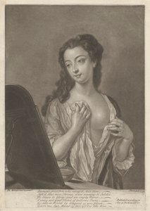 Dame avec Verre - John Faber the younger