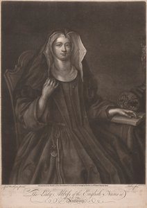 La Dame Howard Abbesse des Nonnes Anglaises à Anvers - John Faber the younger