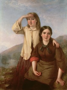 Laisser la vache entrer dans le maïs, 1868 - John Faed