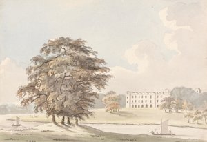 La Tamise avec la maison Sion - John Fisher