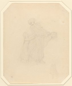 Adulte et Deux Enfants - John Flaxman